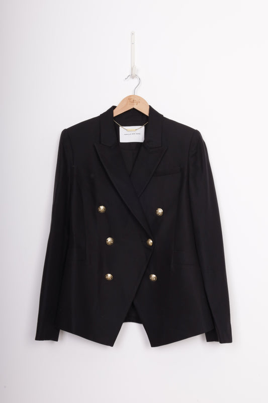 Camilla and marc Womens Black Blazer Size 12