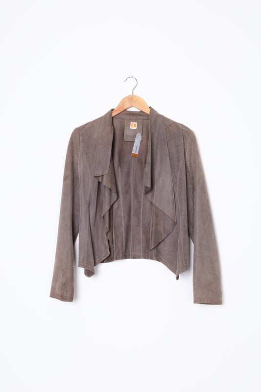Boss Orange Womens Brown Jacket Size 8