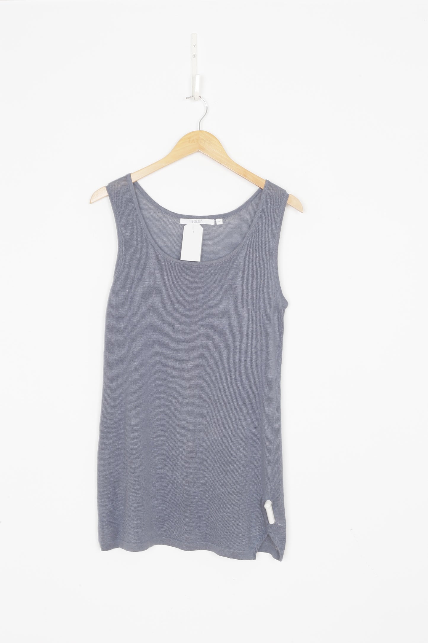 Soeur Womens Blue Singlet Size M