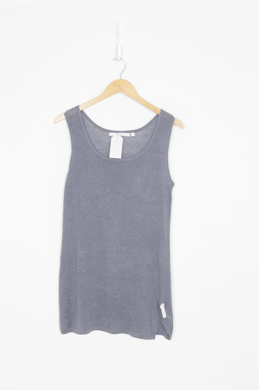 Soeur Womens Blue Singlet Size M