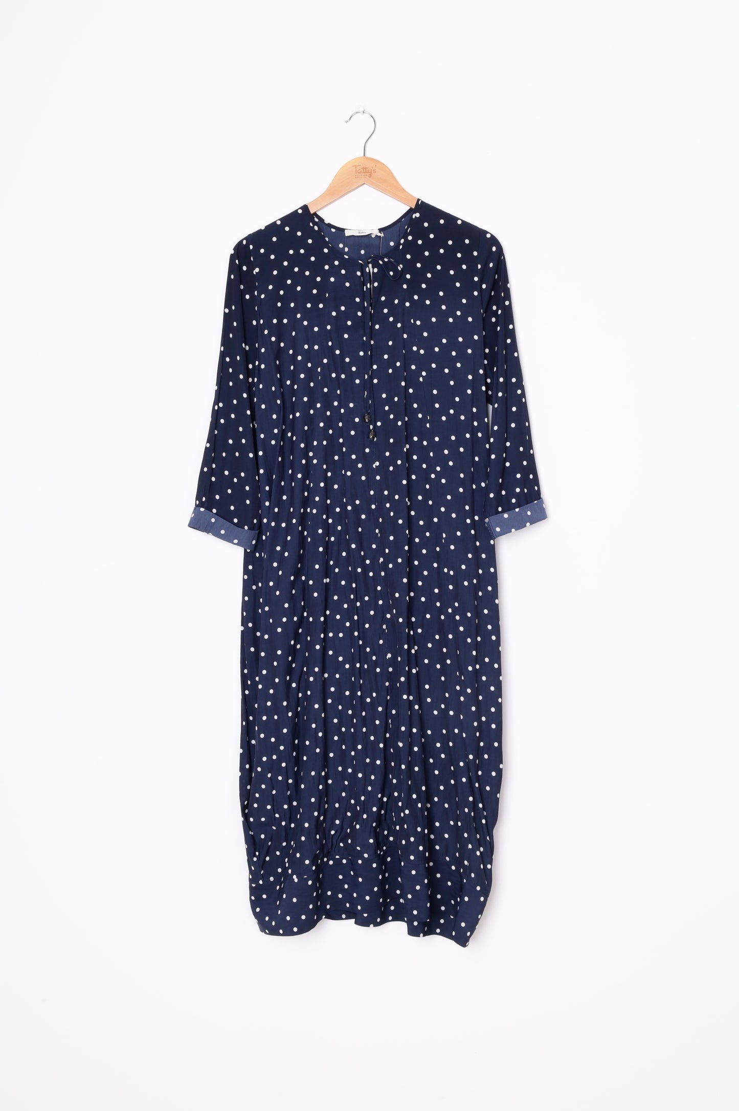 Sills Womens Blue Dress Size 8