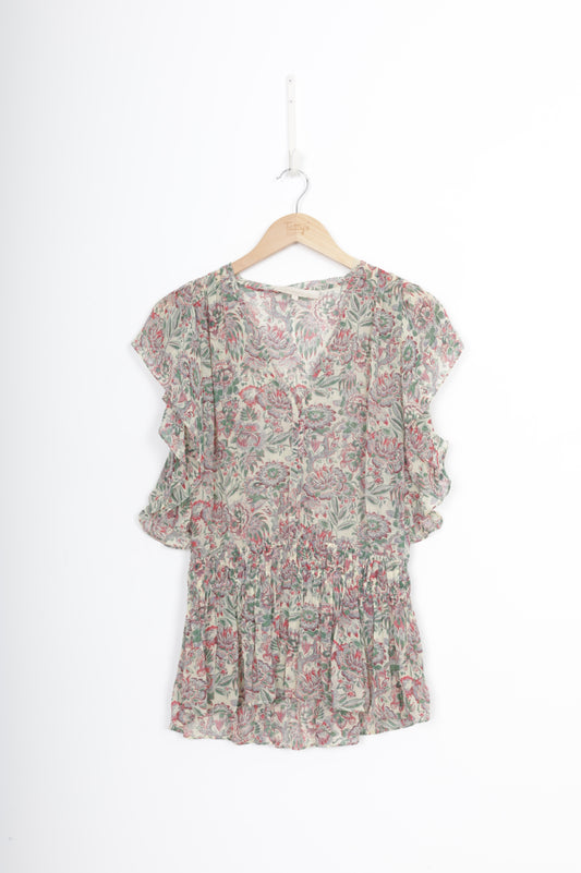 Vanessa Bruno Womens Beige Top Size 36