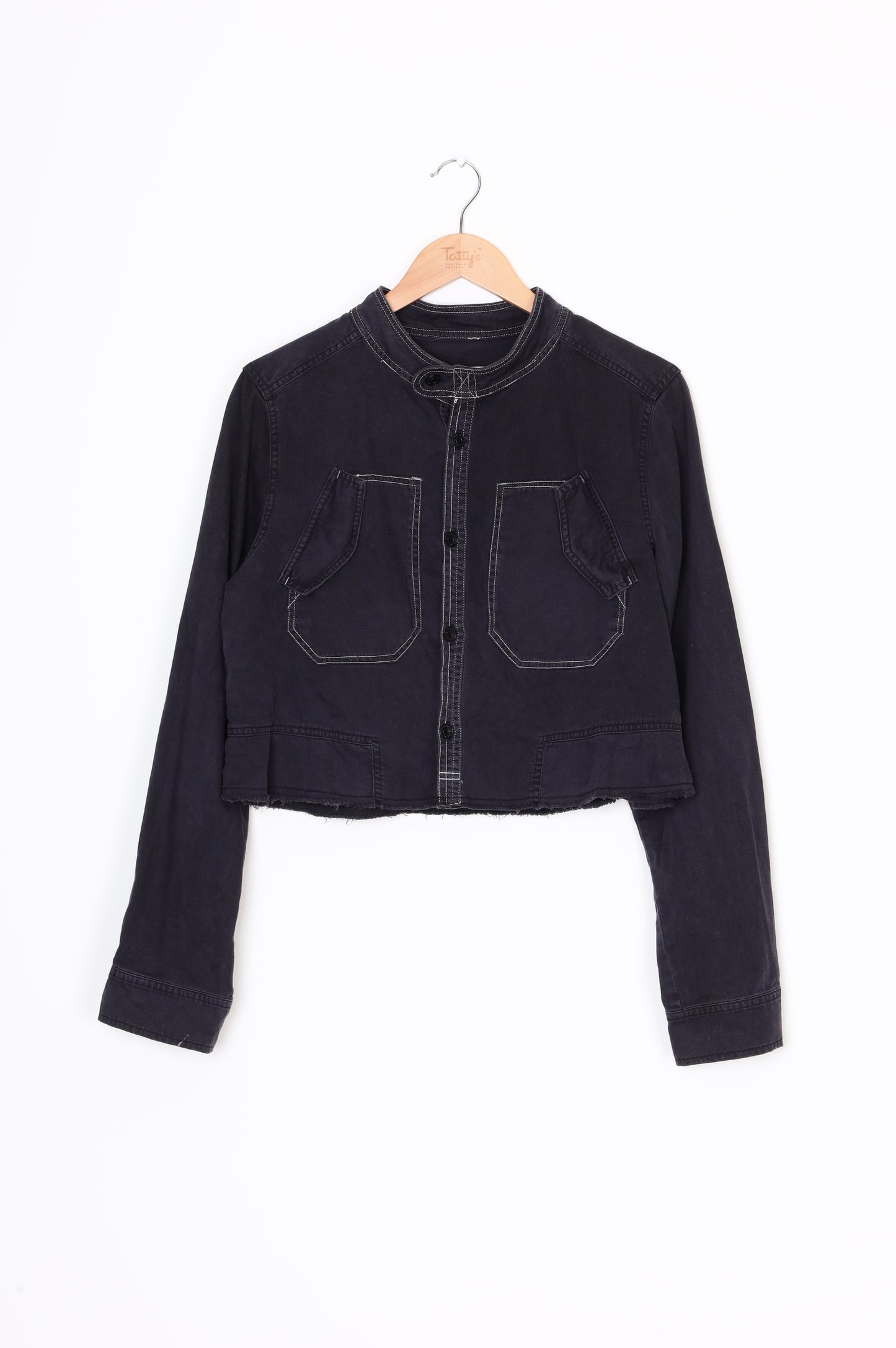 We The Free Womens Black Jacket Size S