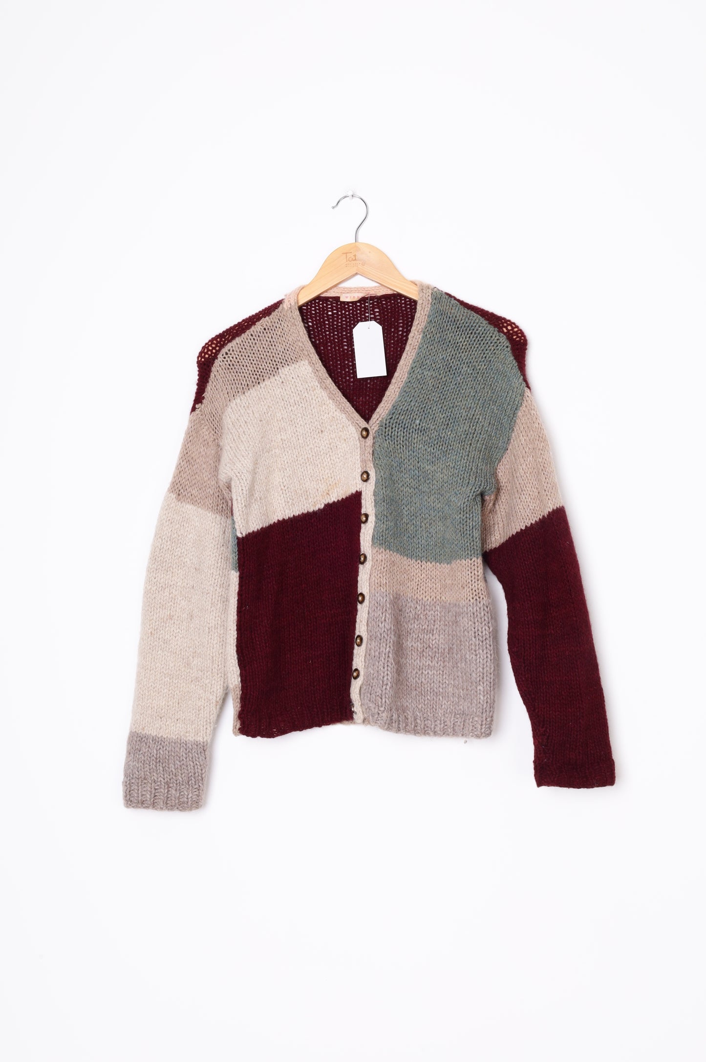 Widdess Womens Beige Cardigan Size M