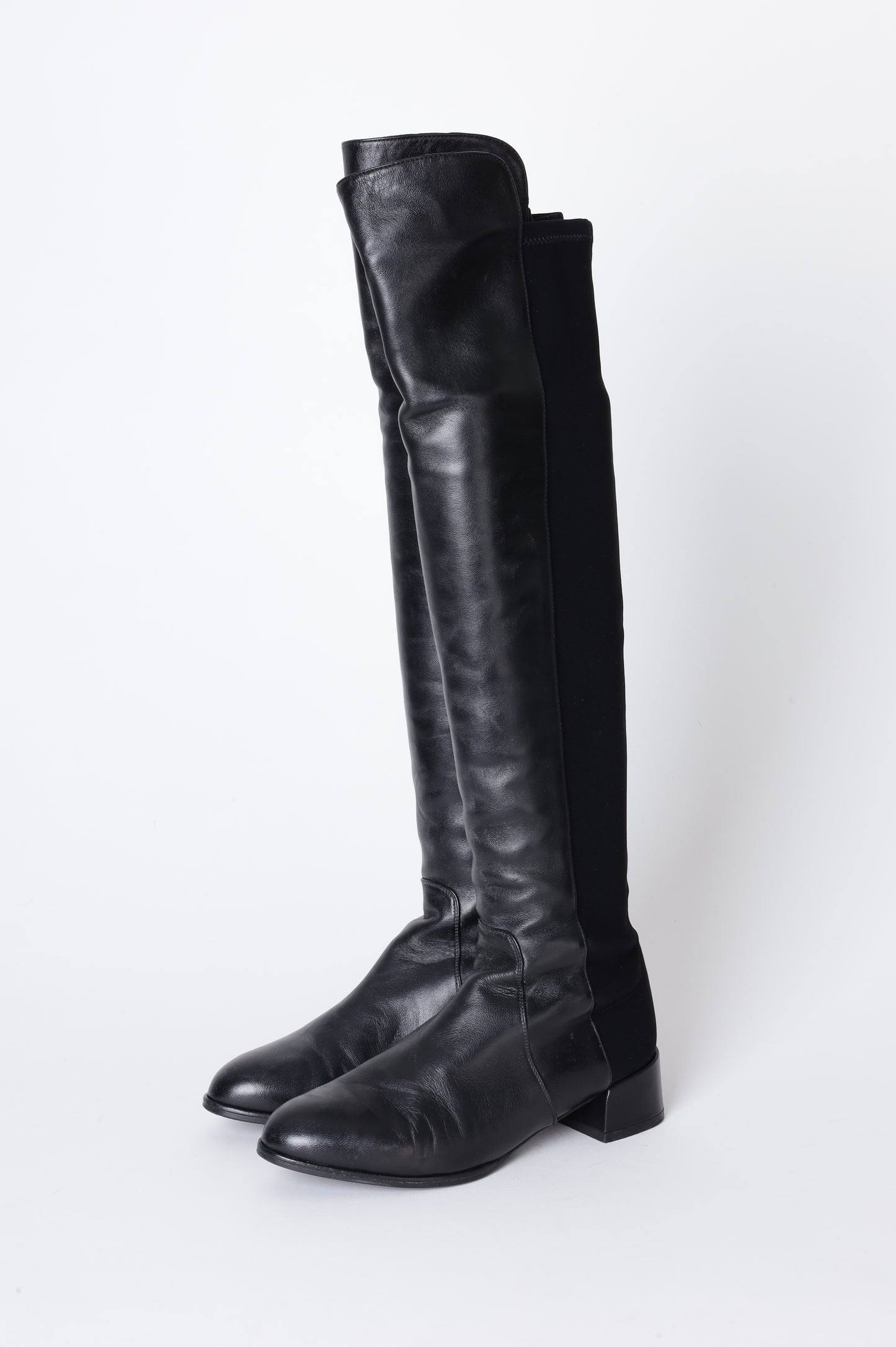 Stuart Weitzman Womens Black Boots  Size EU 35.5