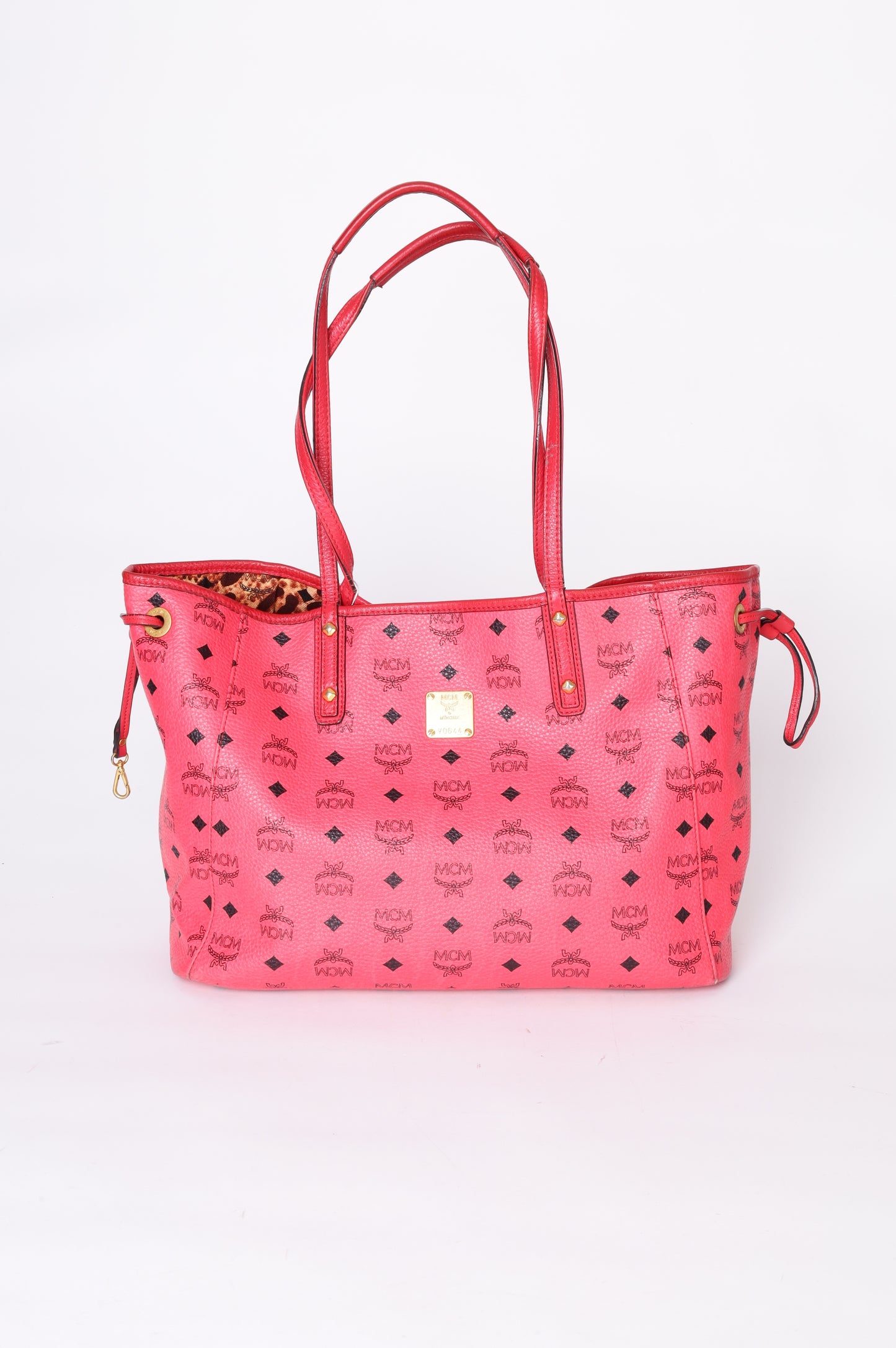 MCM Womens Red Bag Size O/S