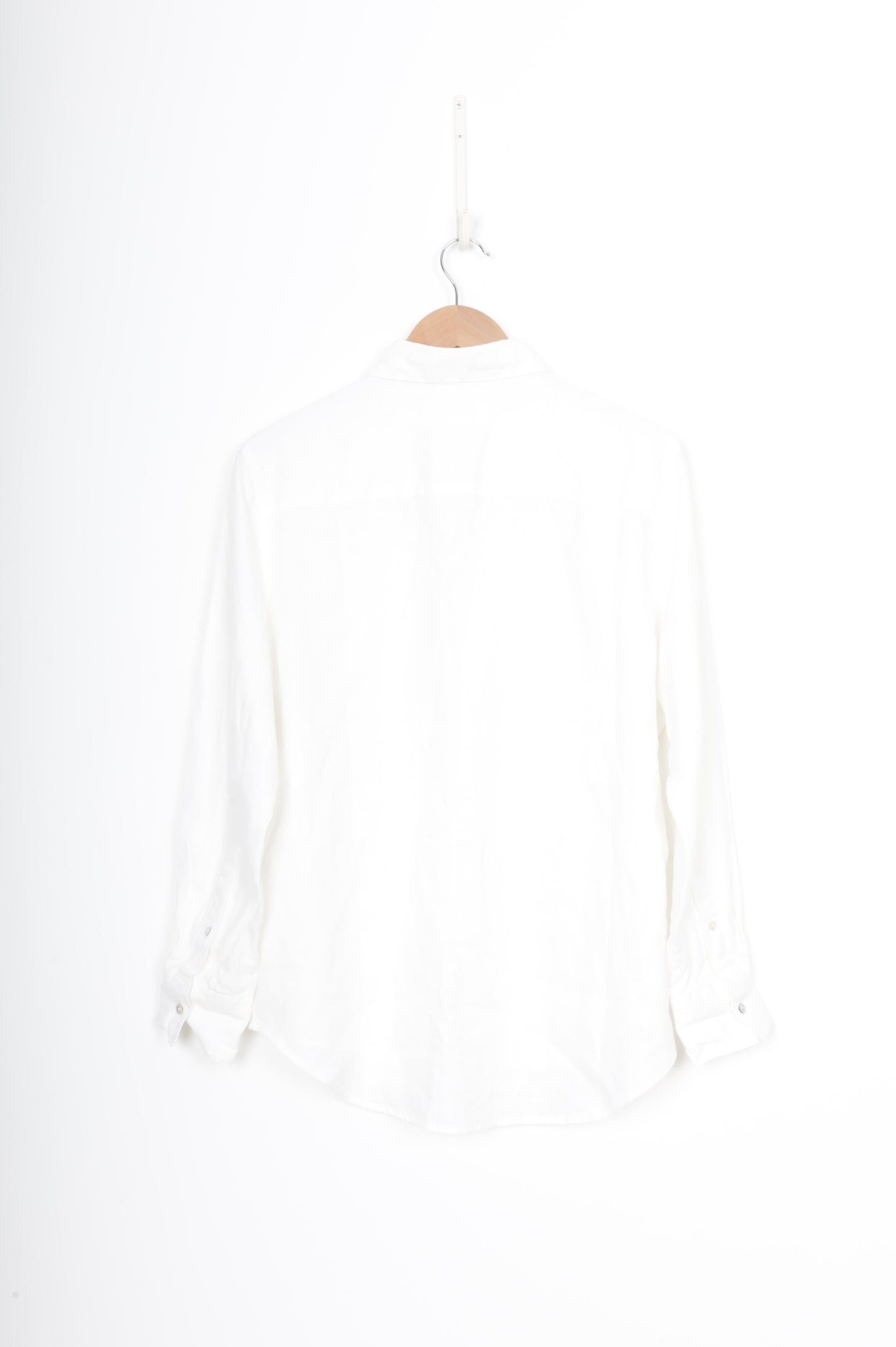Assembly Label Womens White Shirt Size 10