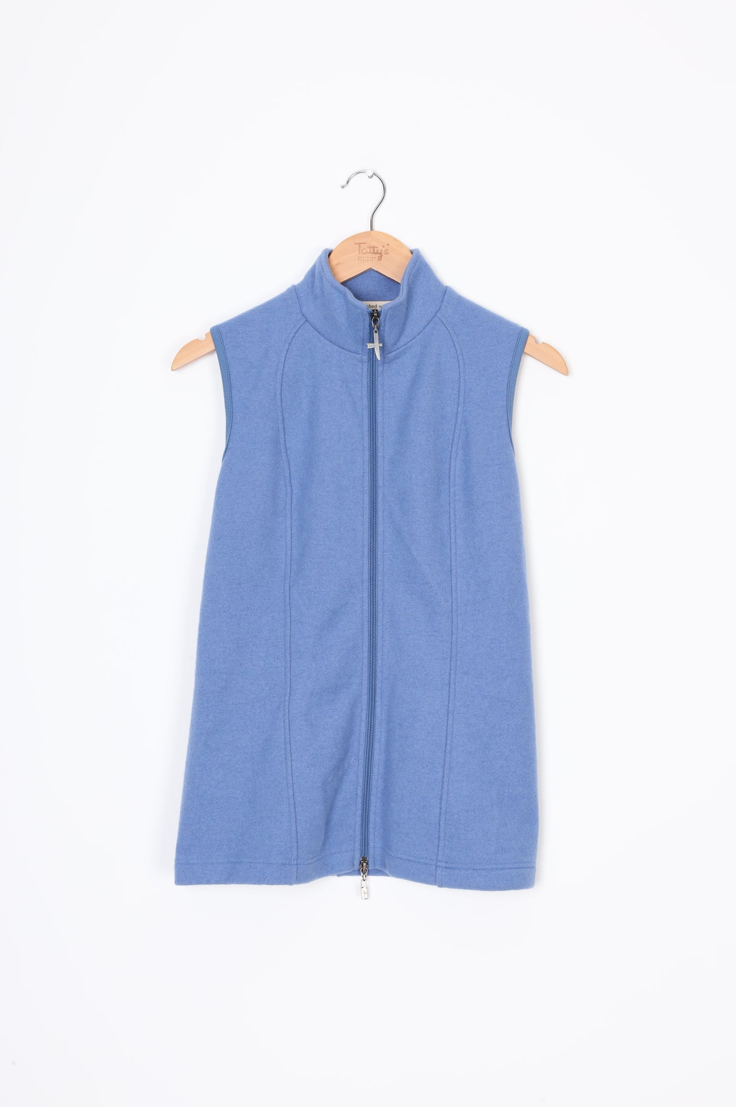 Untouched World Womens Blue Vest Size XS