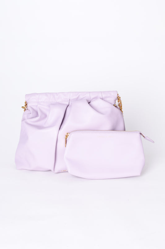 Charles & Keith Womens Purple Bag Size O/S