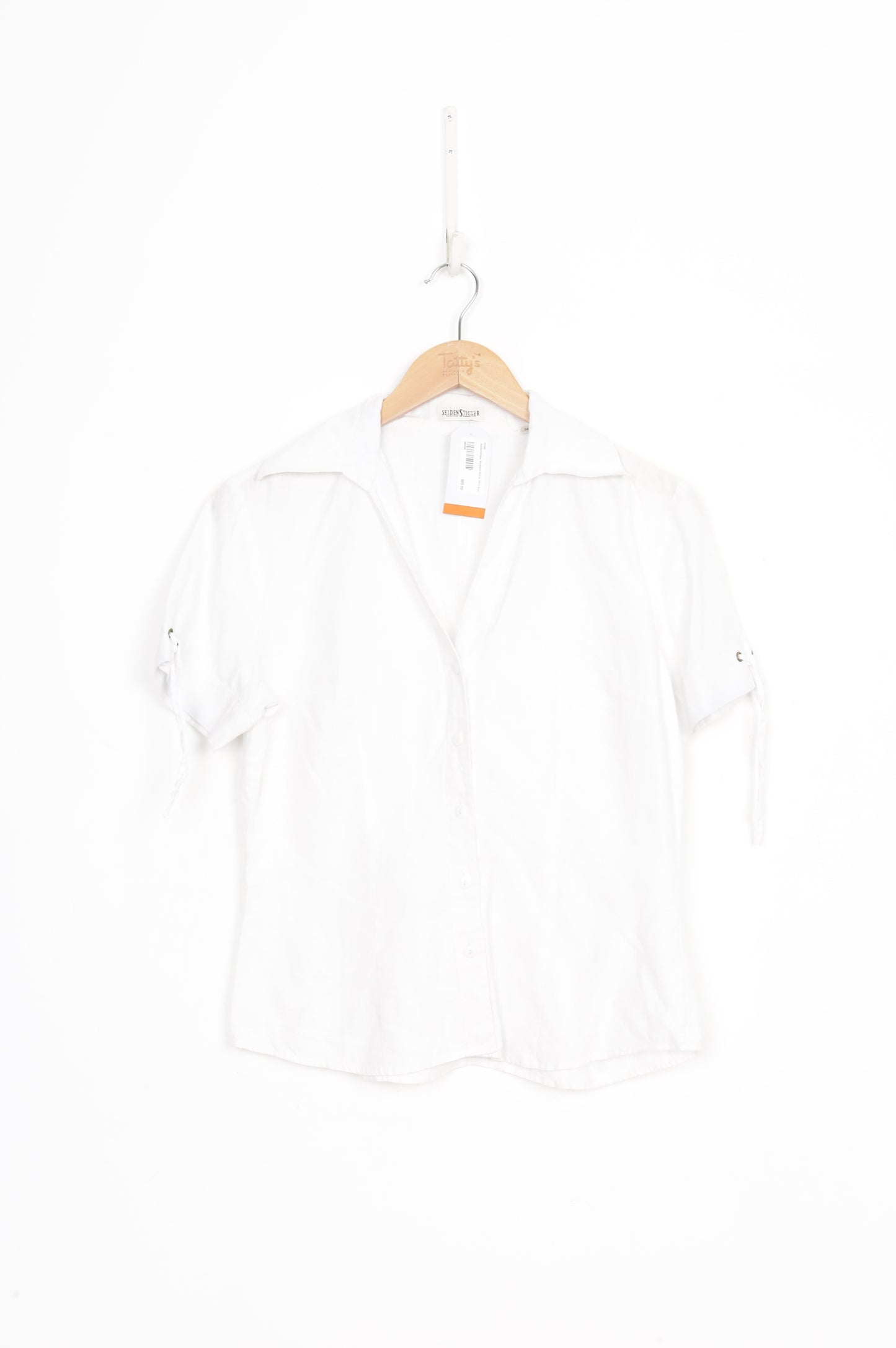 Seidensticker Womens White Shirt Size M