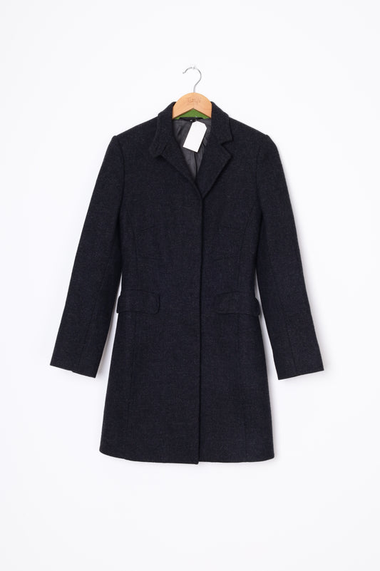 Paul Smith Womens Grey Coat Size 40