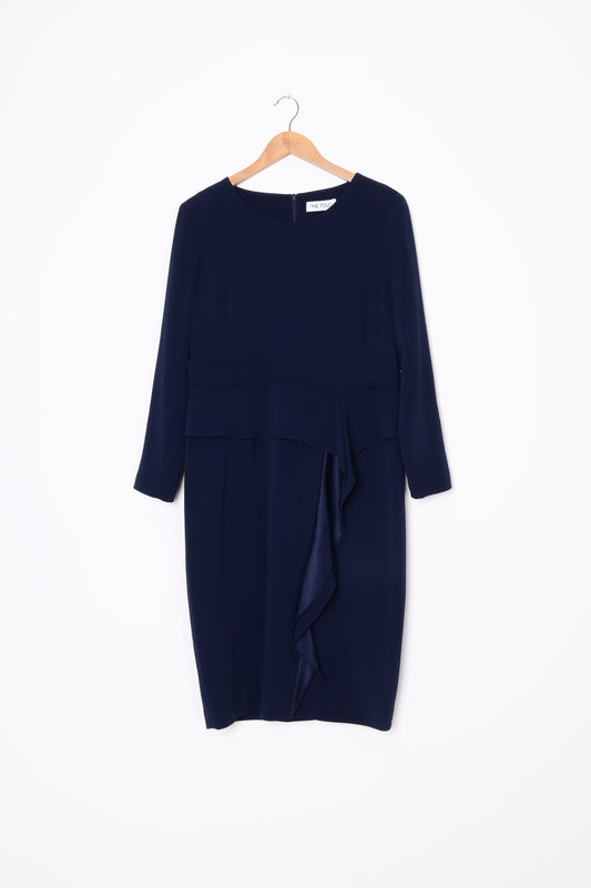 The Fold Womens Blue Dress Size 14