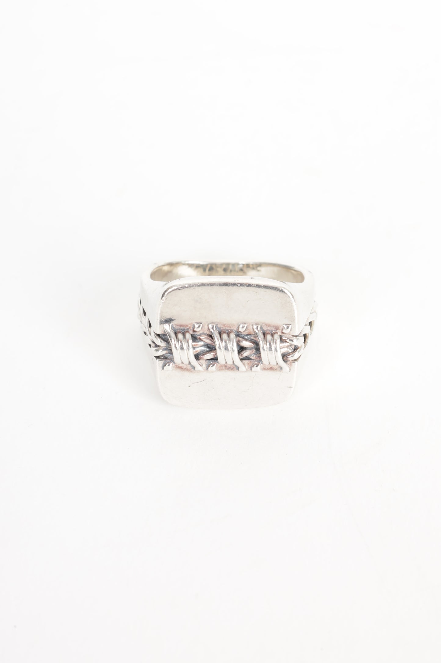 Stolen Girfriends Club Womens Silver Ring Size US 10