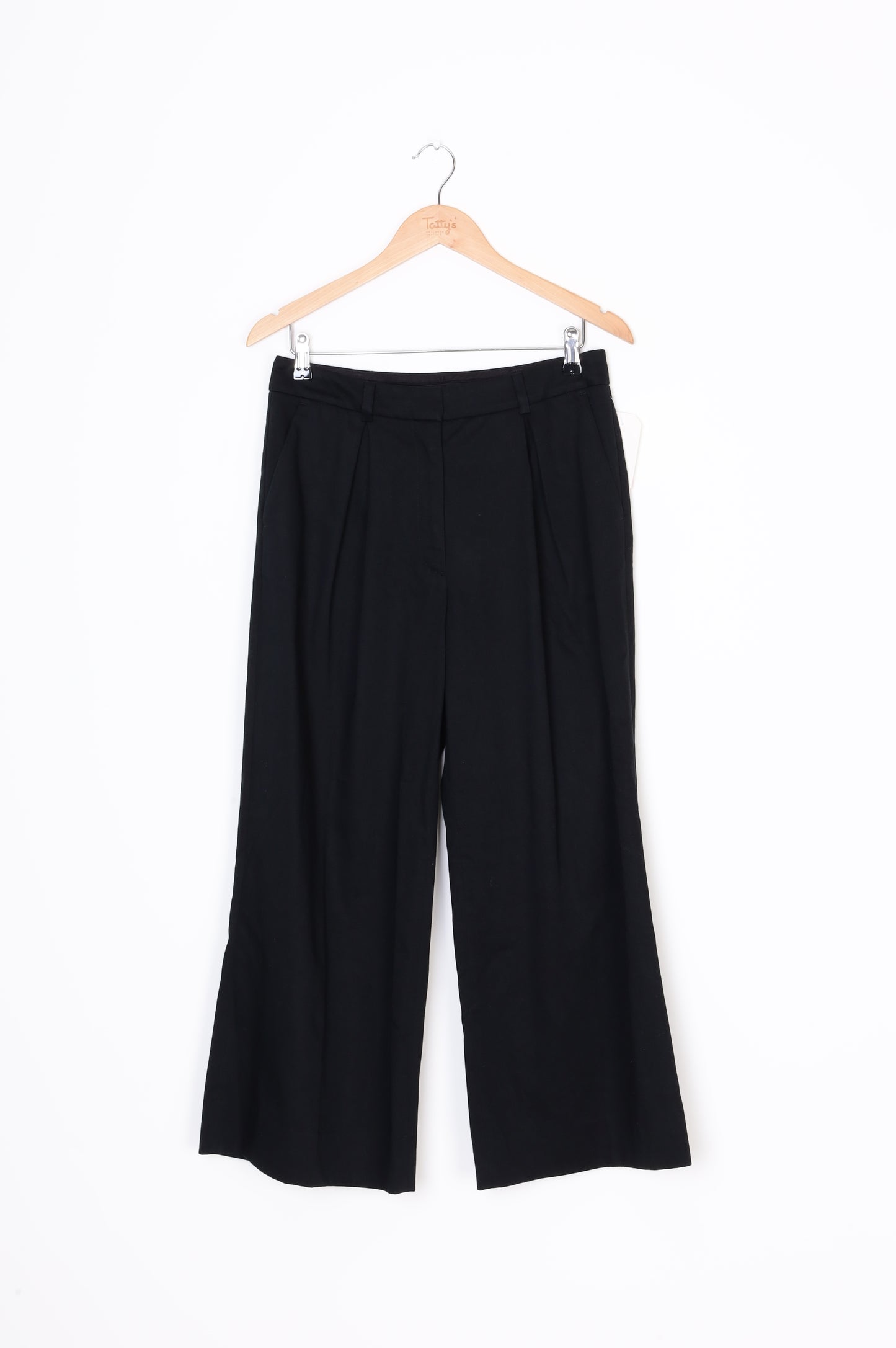 AllSaints Womens Black Pants Size 8