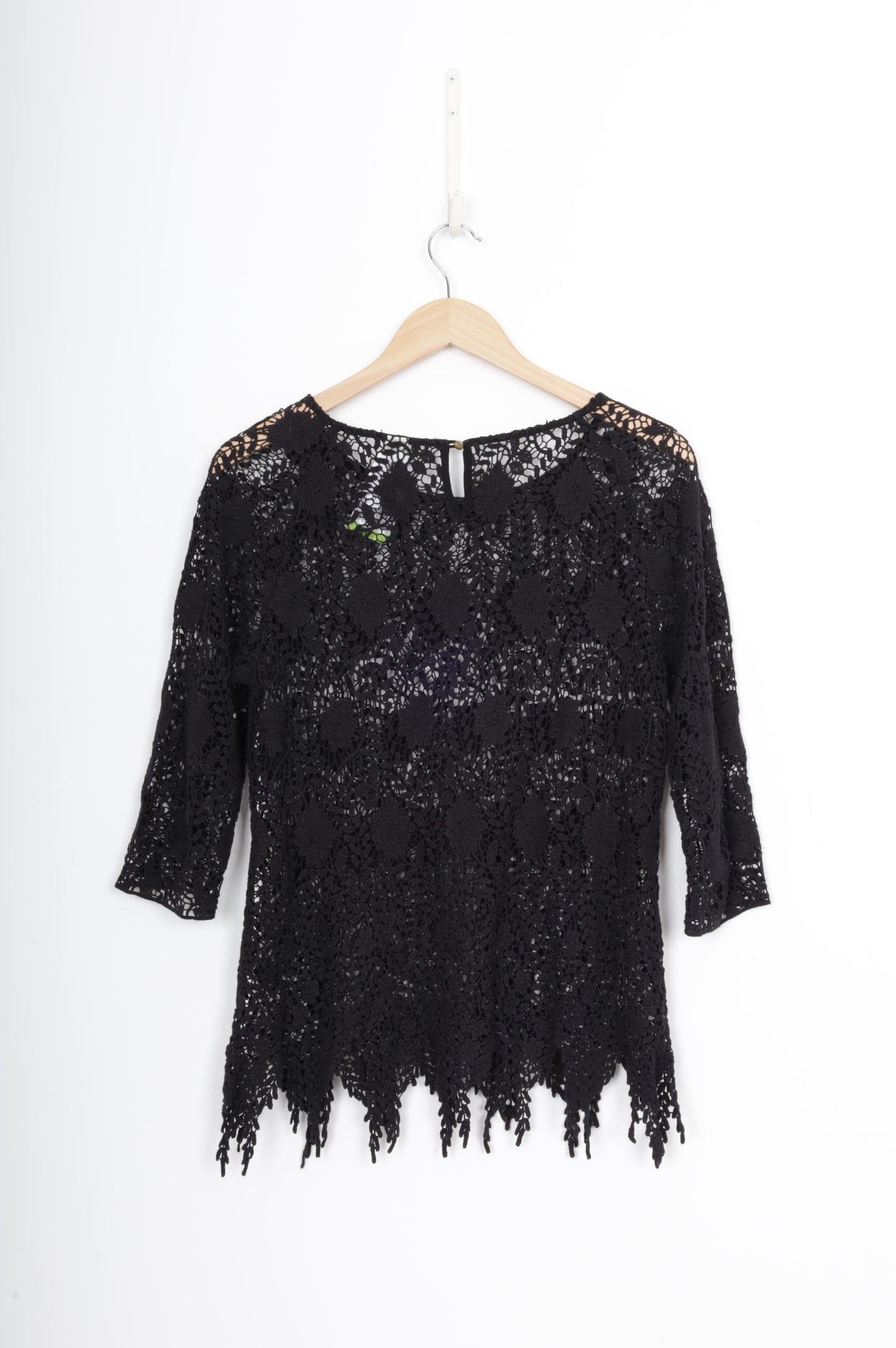 Sylvester Womens Black Top Size S