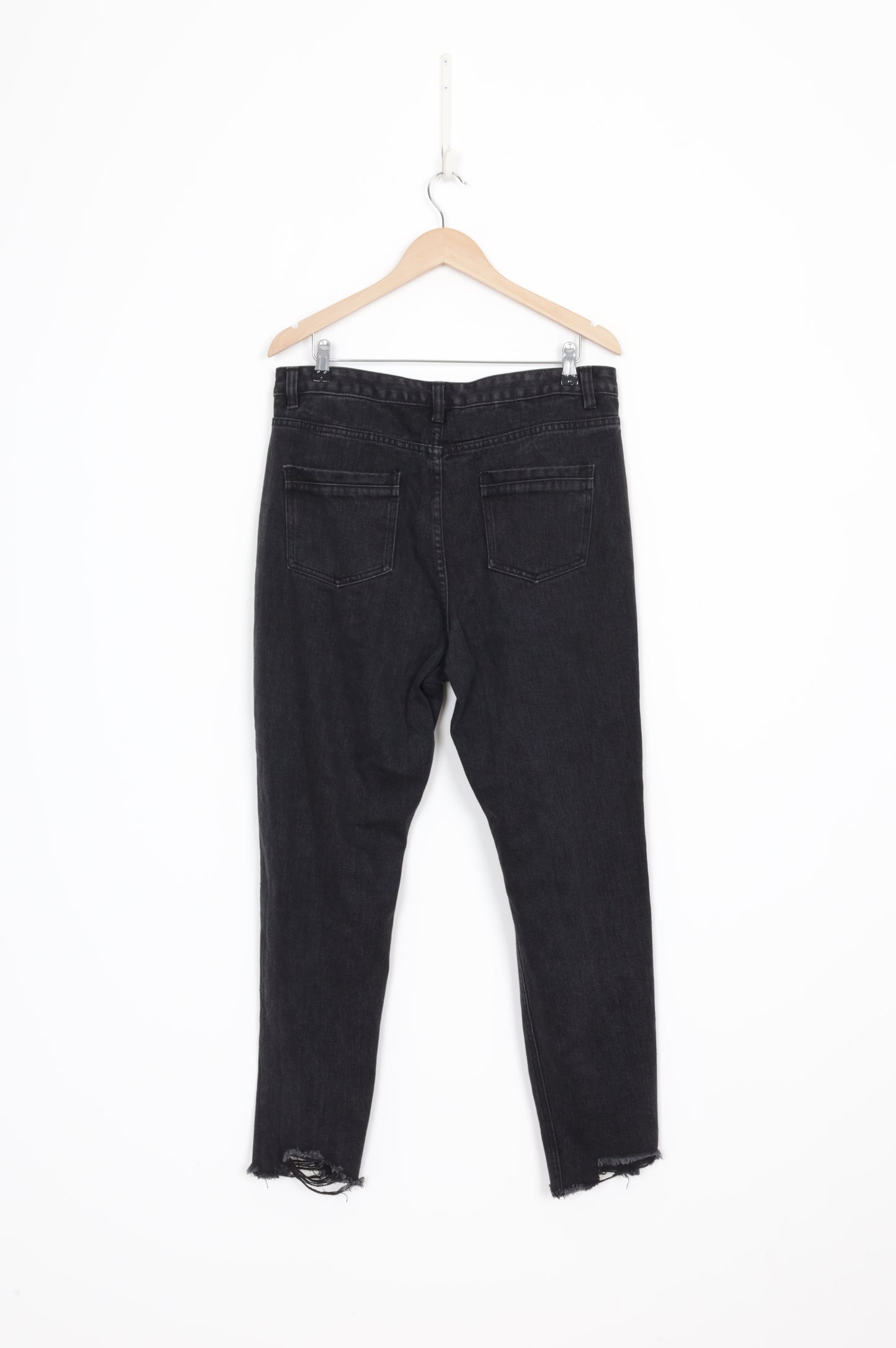 Missguided Womens Black Jeans Size 16