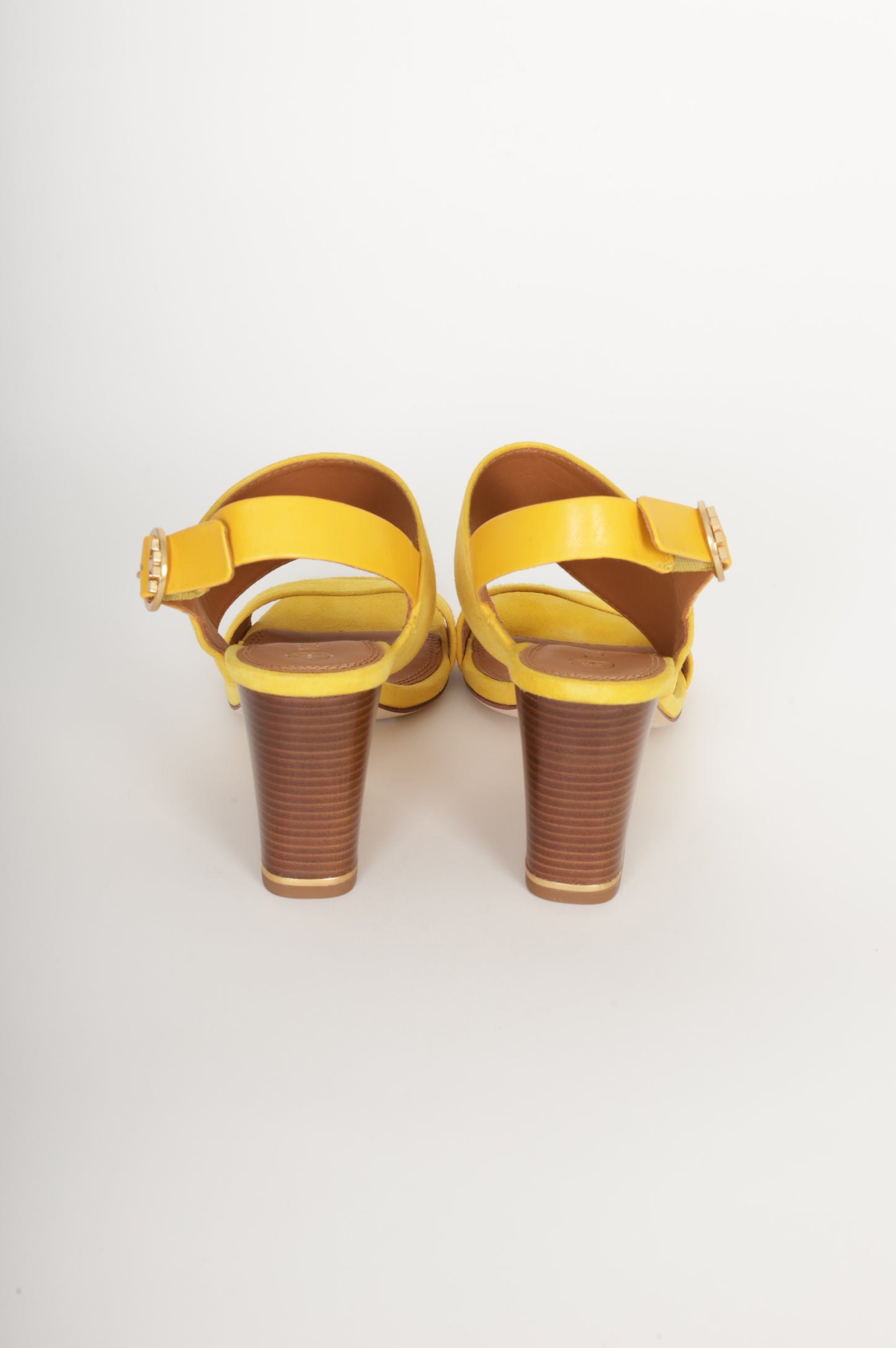 Tory Burch Womens Yellow Shoes Size EU 39