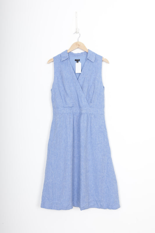Talbots Womens Blue Dress Size 12