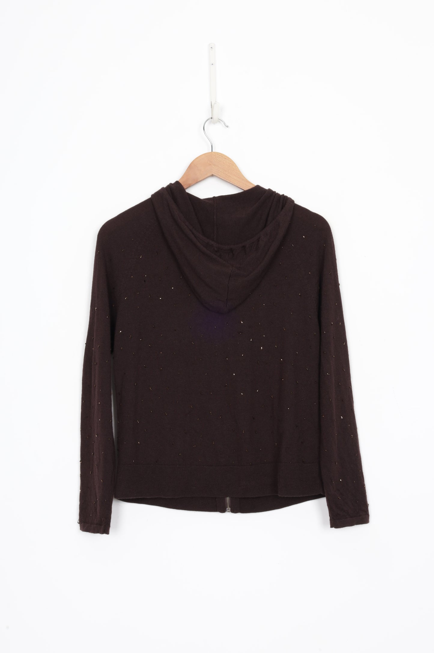 Caroline Sills Womens Brown Jacket Size S