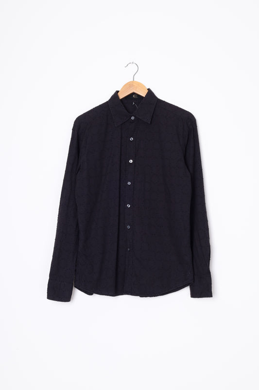 Just Cavalli Mens Black Shirt Size XL
