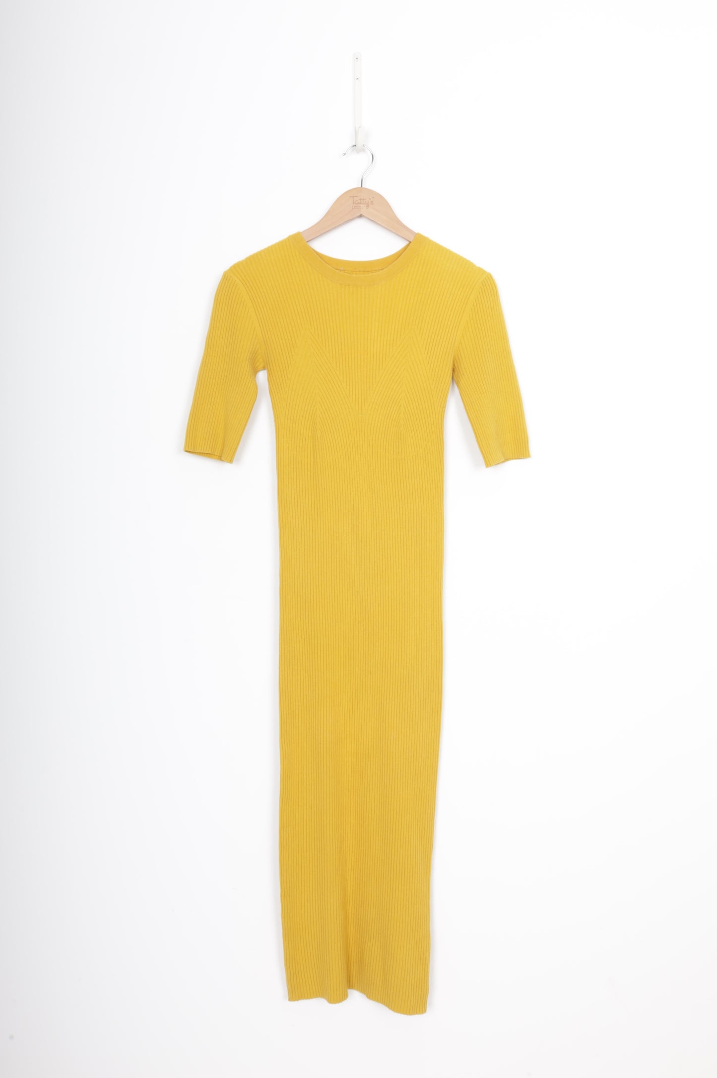 Lonely Womens Yellow Dress Size S