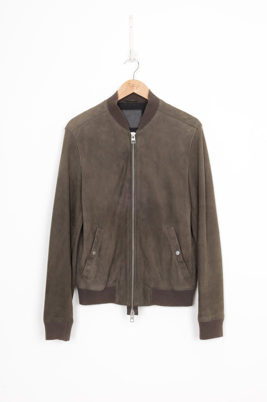 All Saints Mens Green Jacket Size S