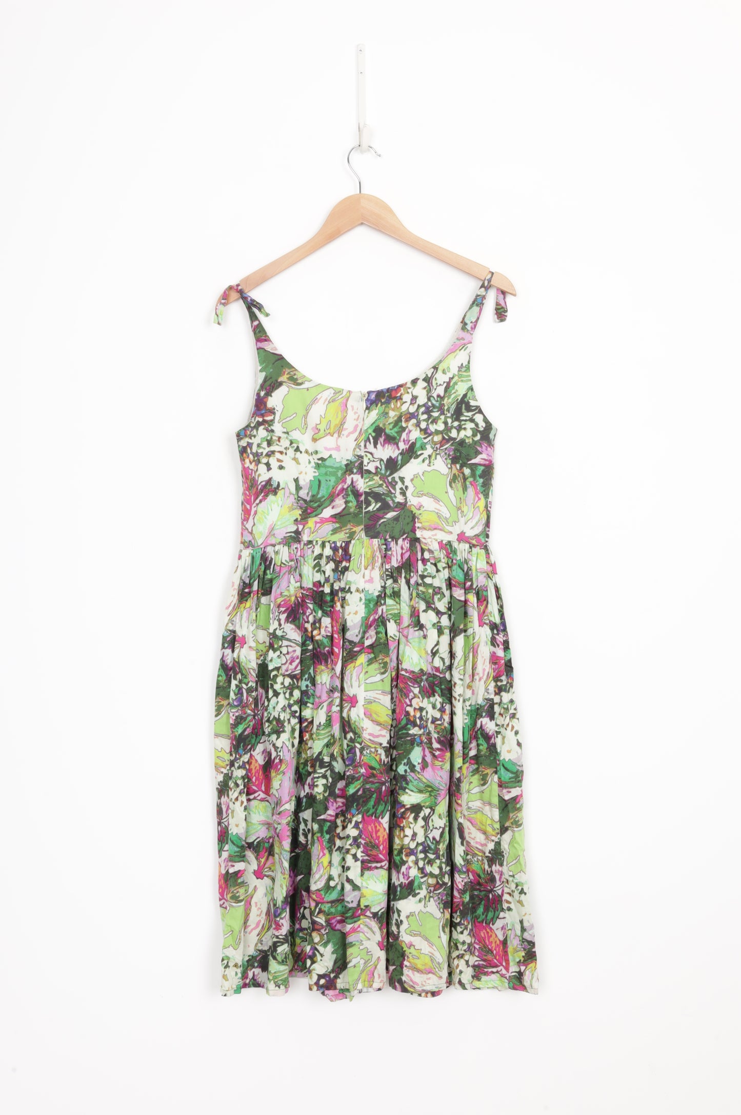 Wallace Rose Womens Green Dress Size M