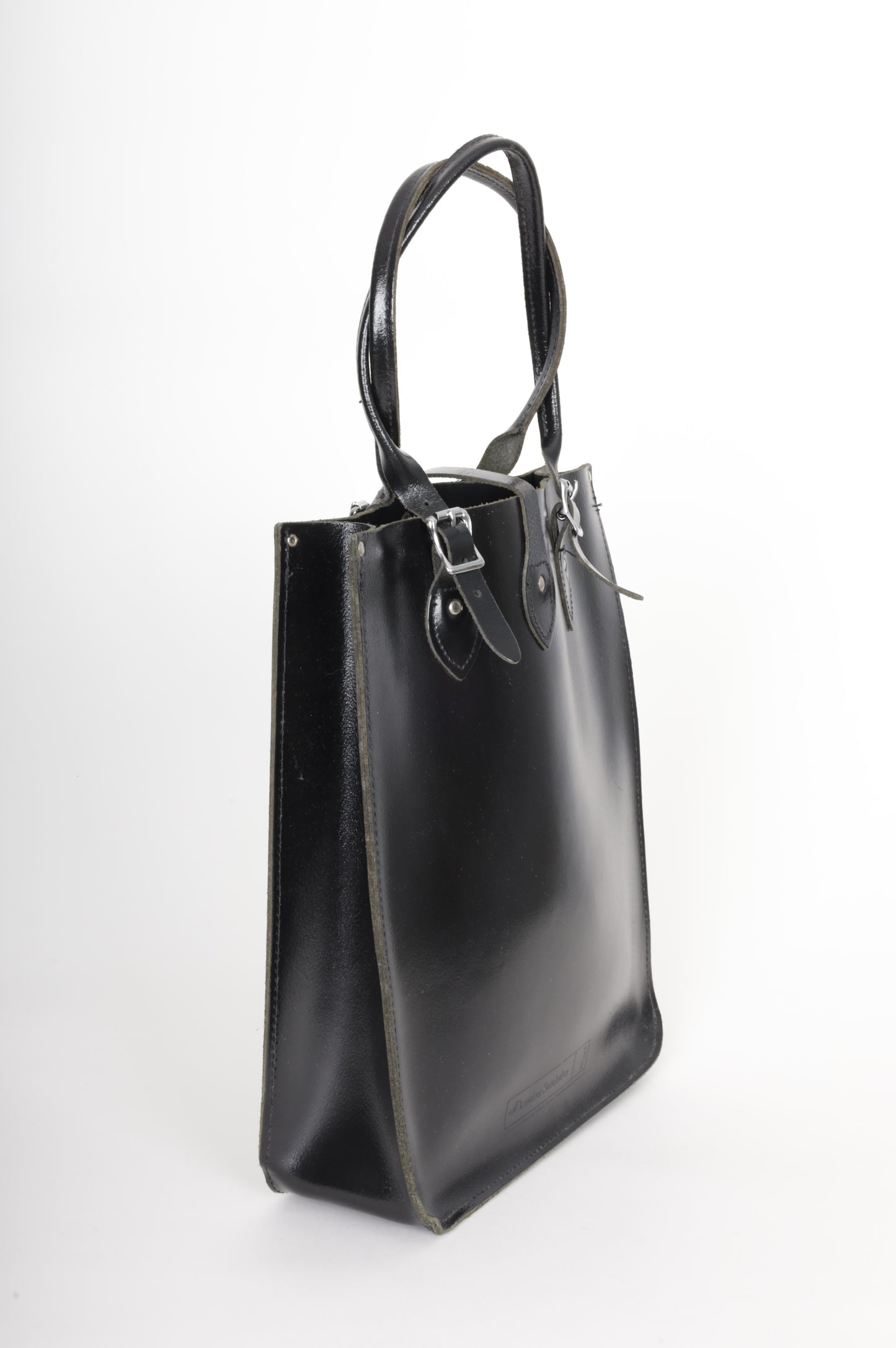 The Leather Satchel Co. Womens Black Bag Size O/S