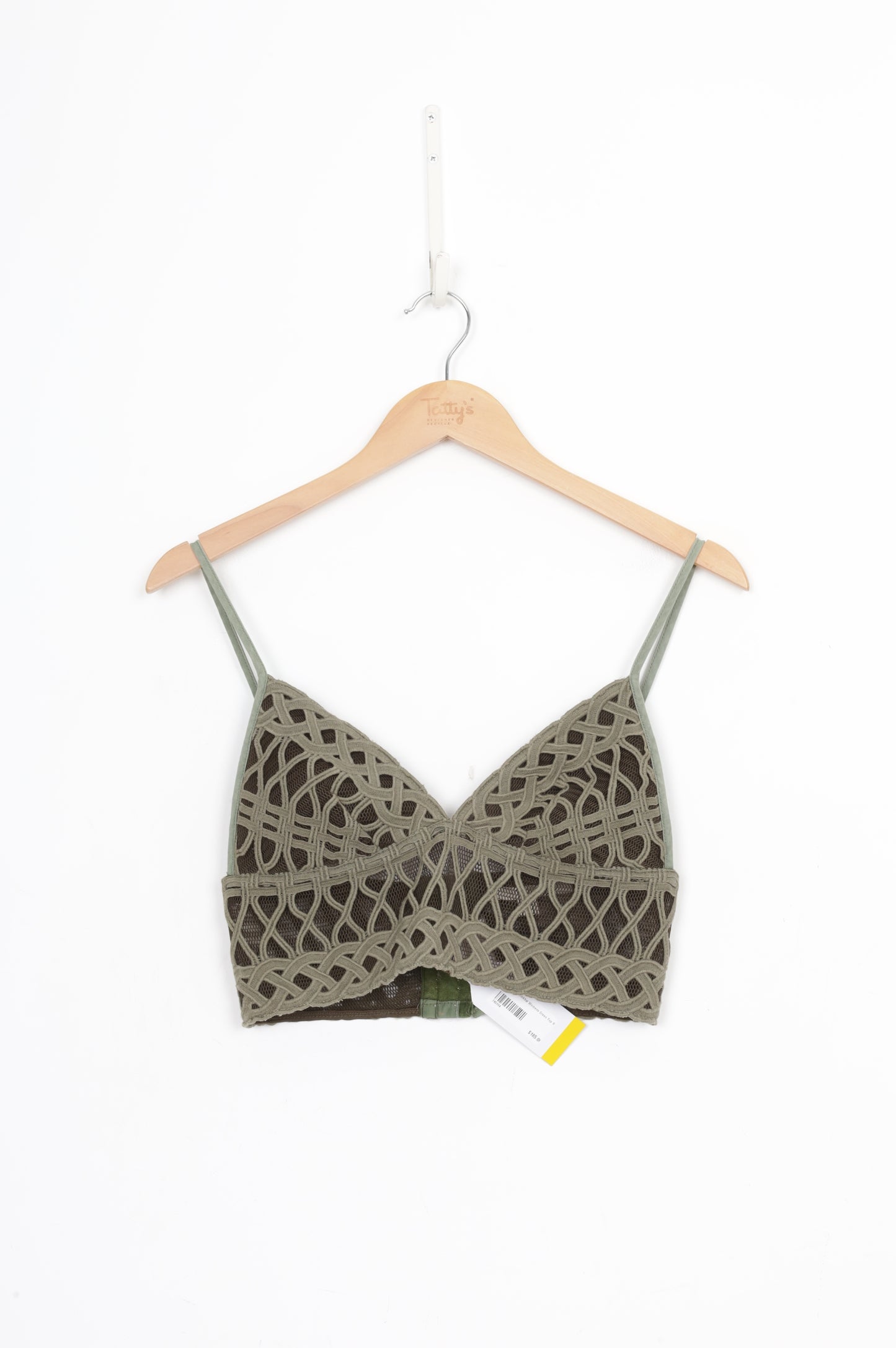 Jonathan Simkhai Womens Green Top Size 0