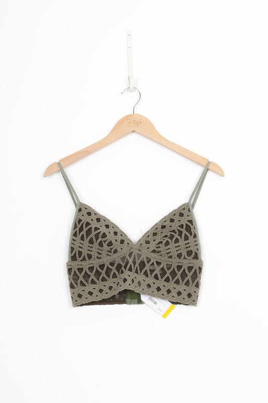 Jonathan Simkhai Womens Green Top Size 0