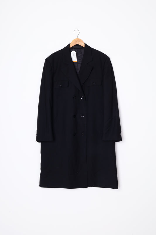 Tommy Gun Mens Black Coat Size M
