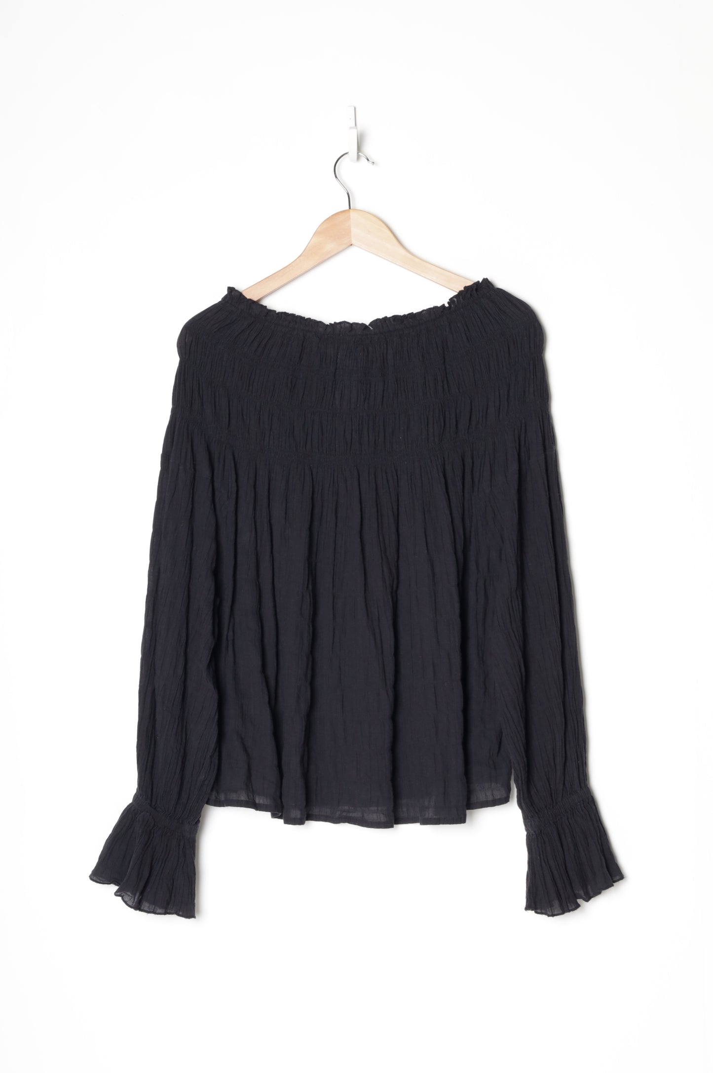 Karen Walker Womens Black Top Size 12
