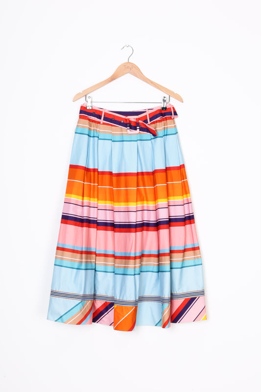 Cooper Womens Blue Maxi Skirt Size 8