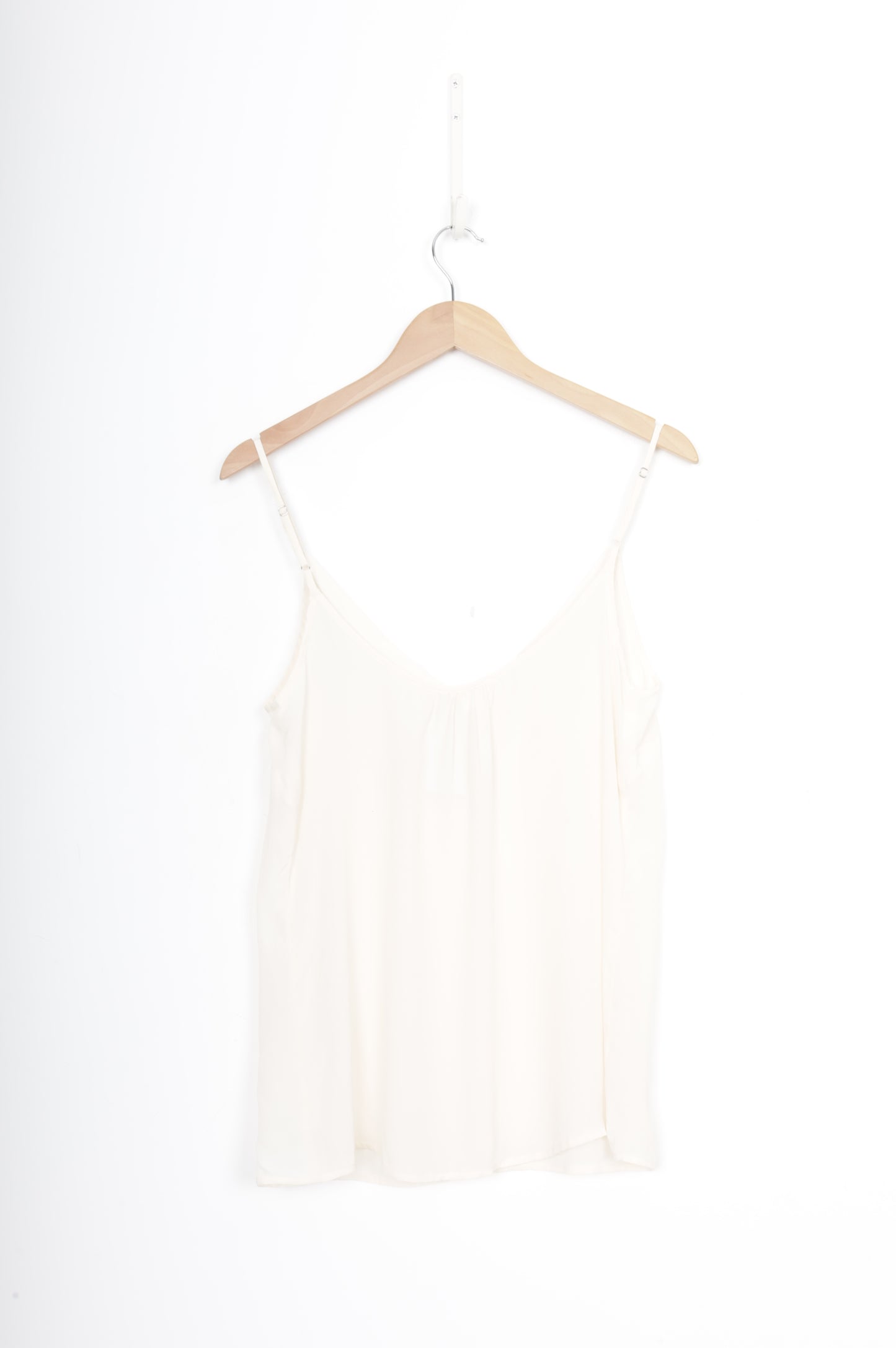 juliette hogan Womens Cream Top Size 10