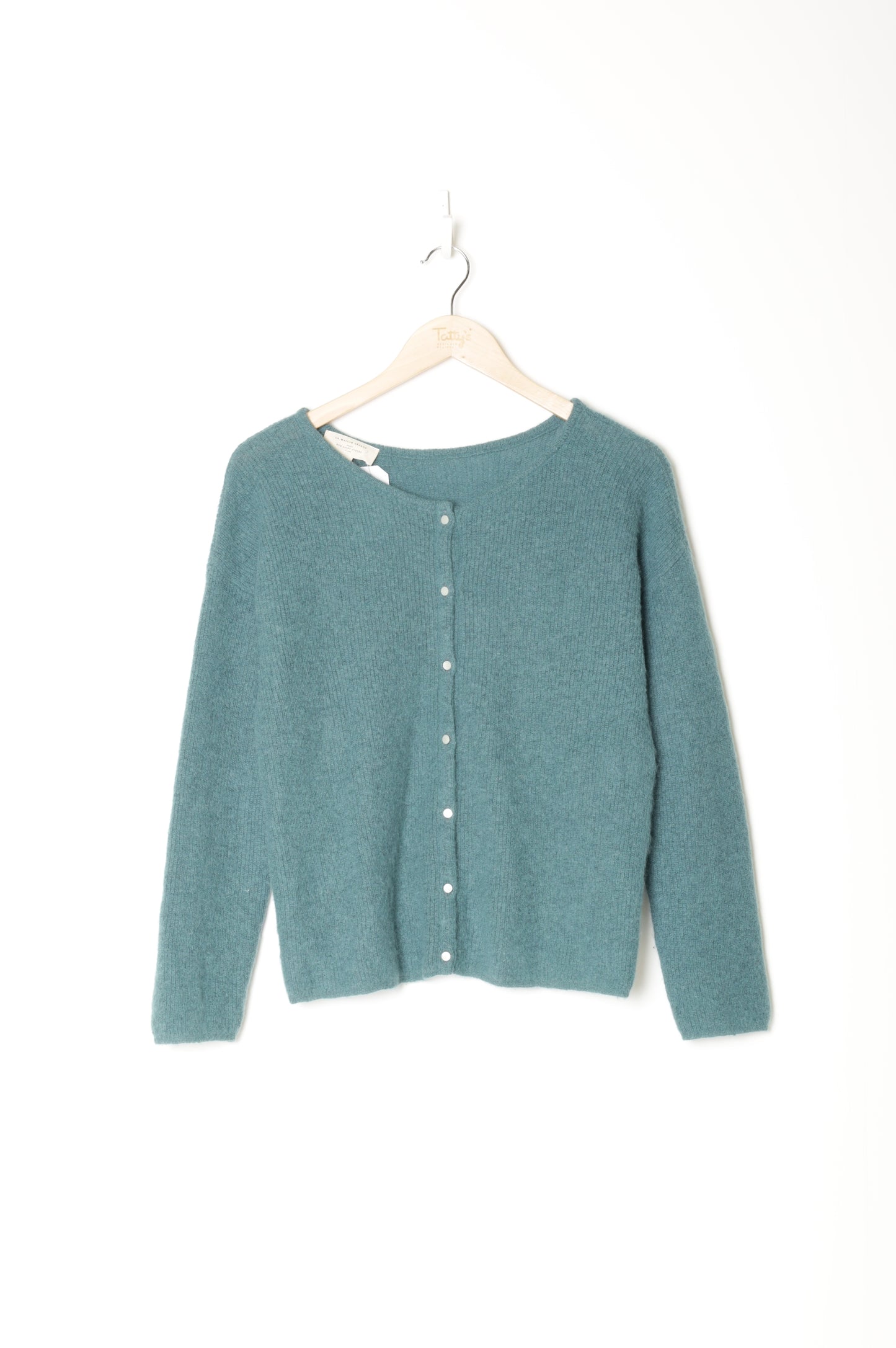 Sezane Womens Green Cardigan Size S