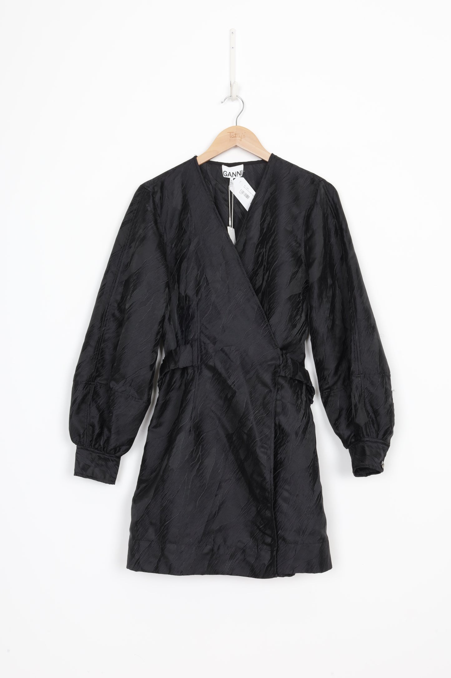 Ganni Womens Black Jacket Size EU 42