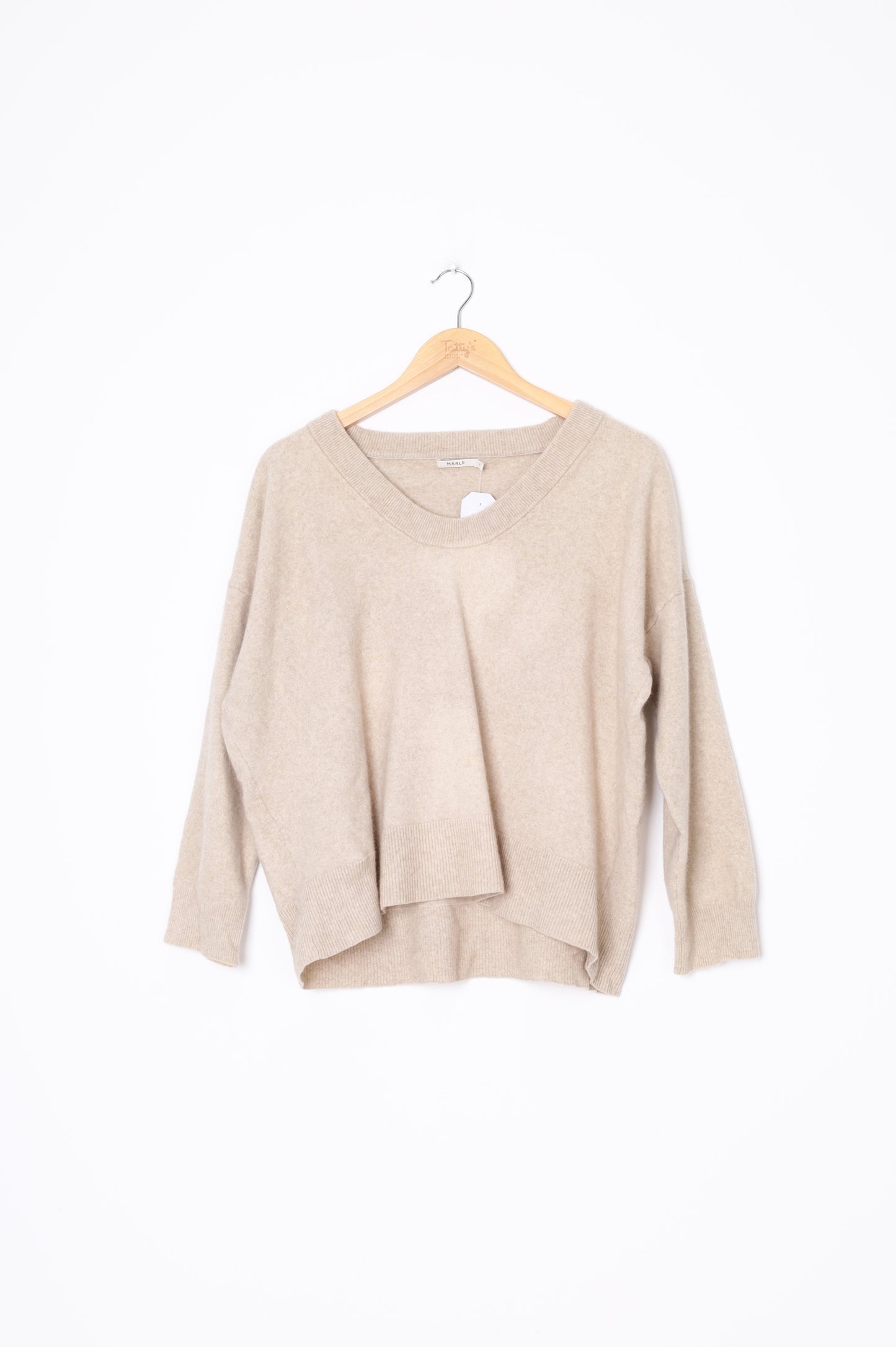 Marle Womens Beige Jumper Size 10