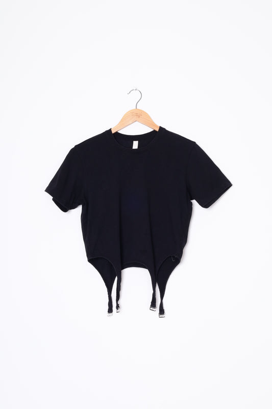 dion lee Womens Black Top Size 8