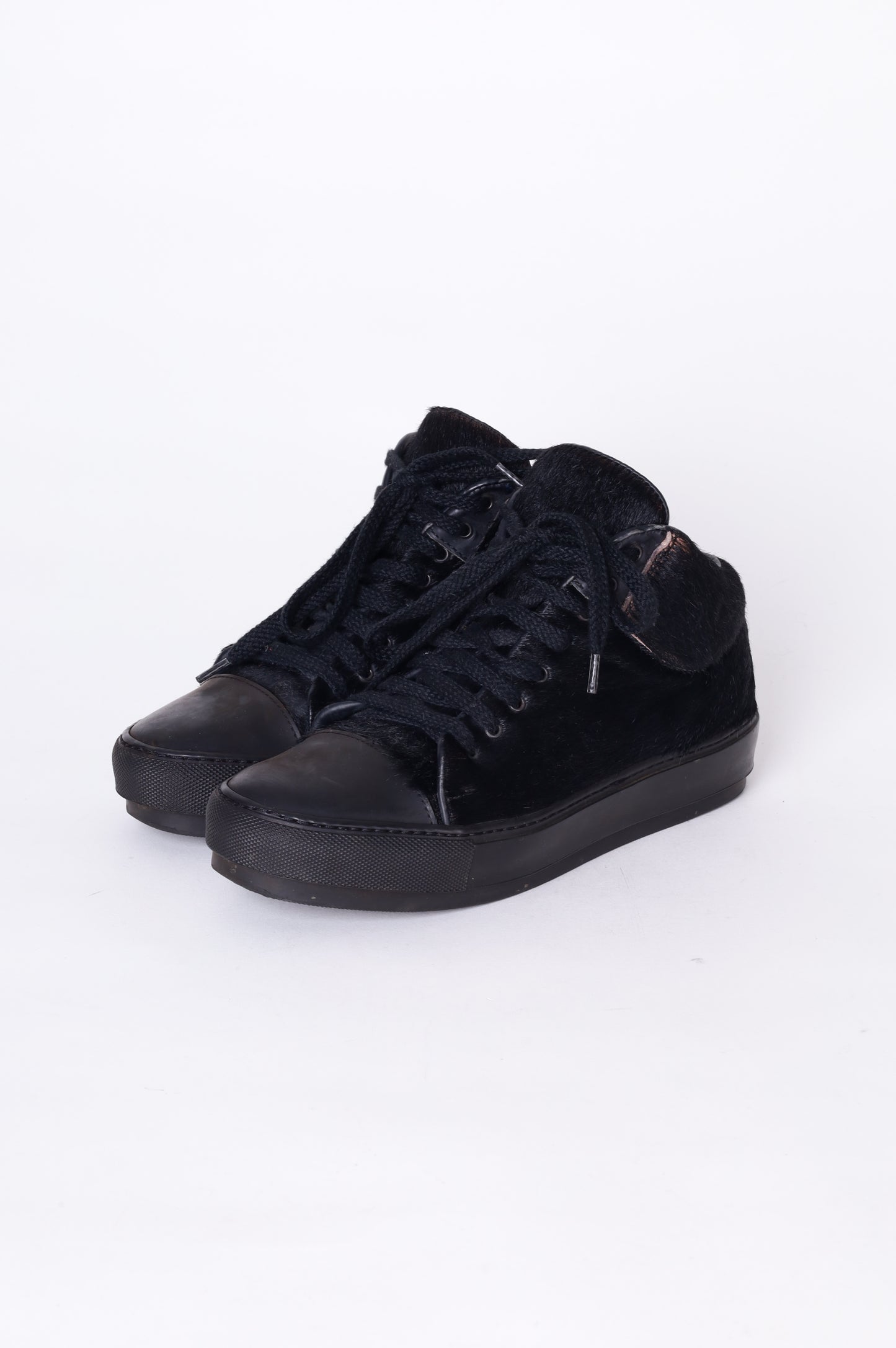 Acne Studios Womens Black Sneakers Size EU 38