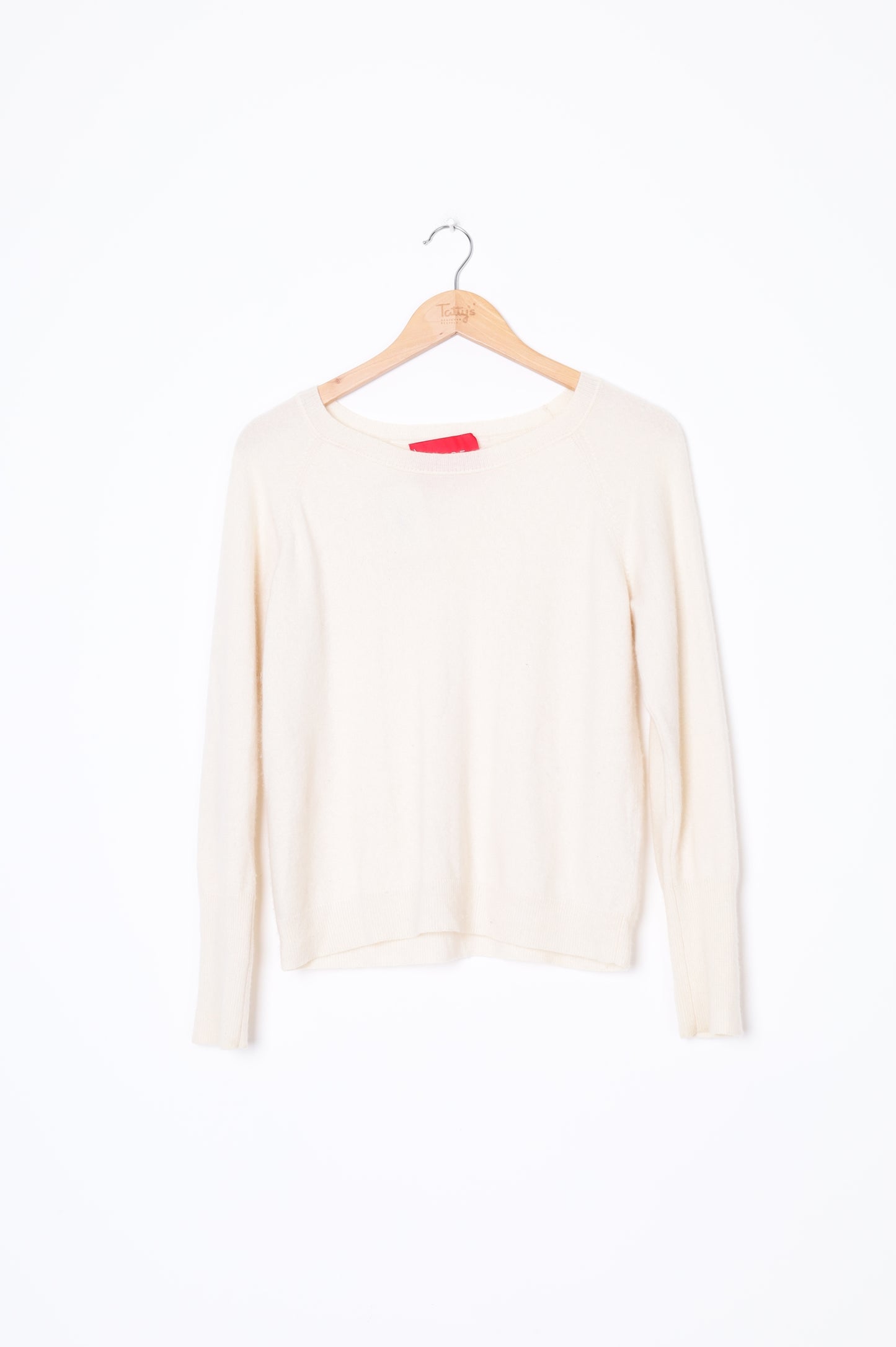 Muse Womens White Jumper Size XS