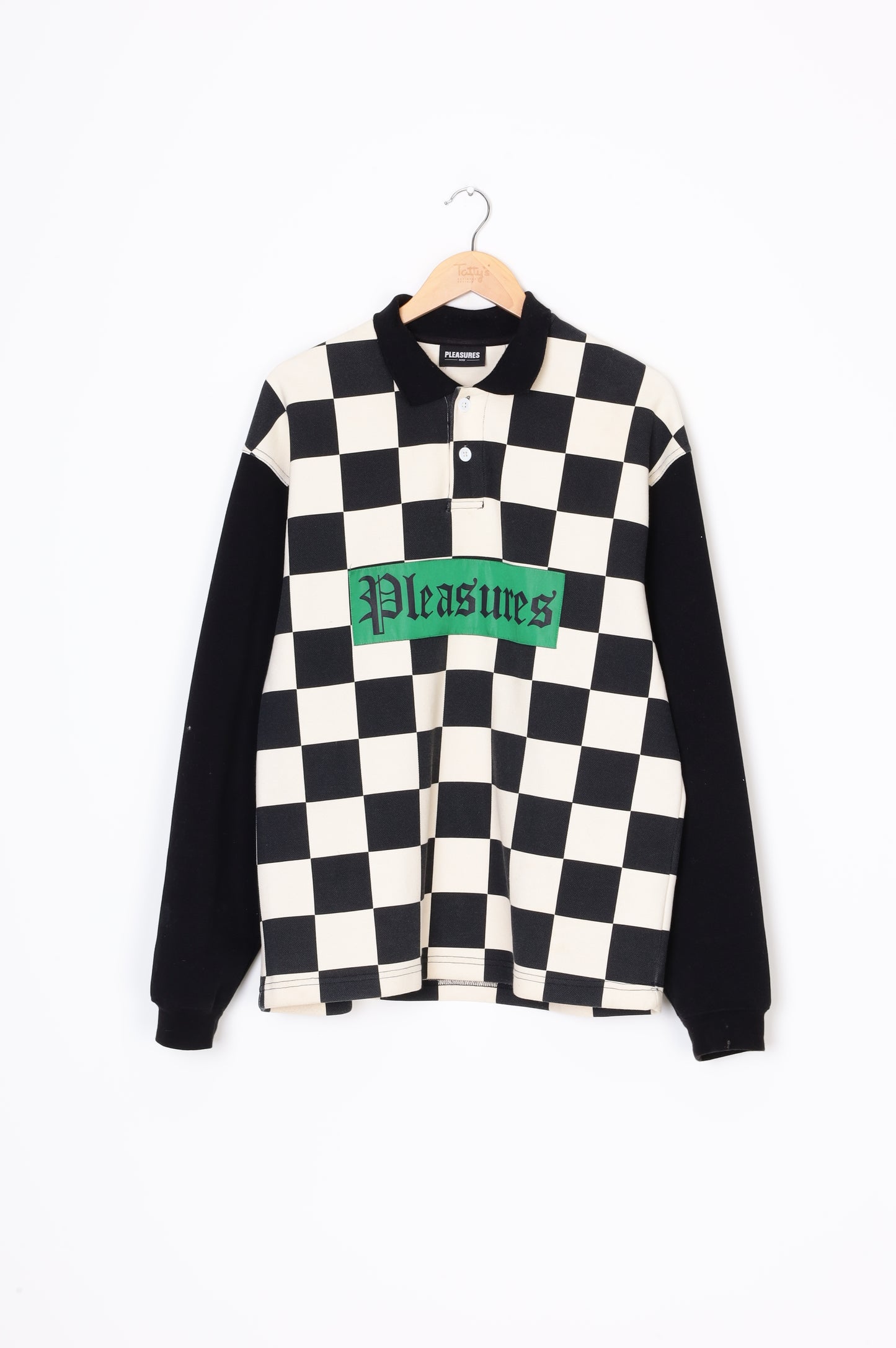Pleasures Mens Black Top Size L