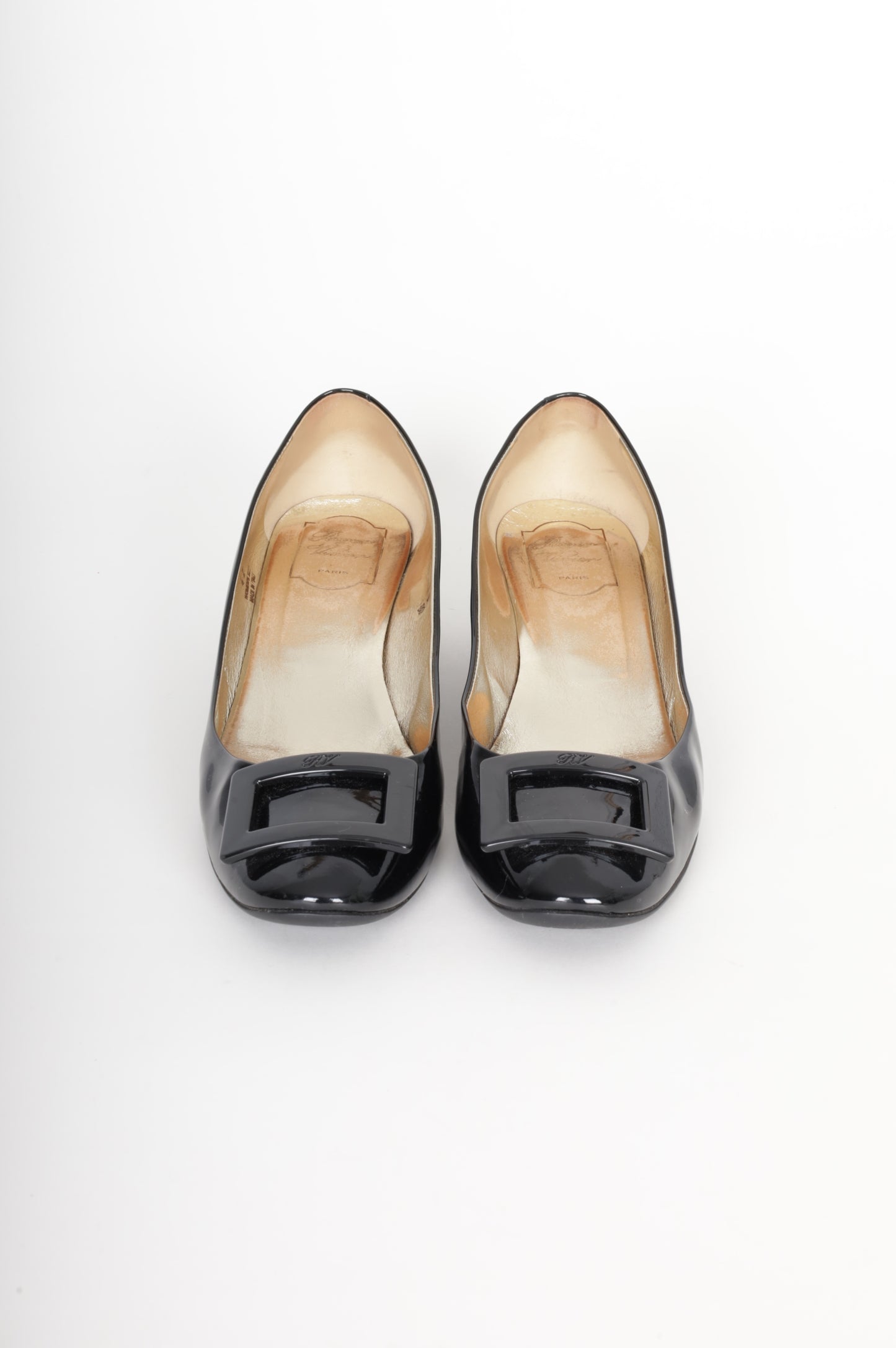 Roger Vivier Womens Black Shoes Size EU 42