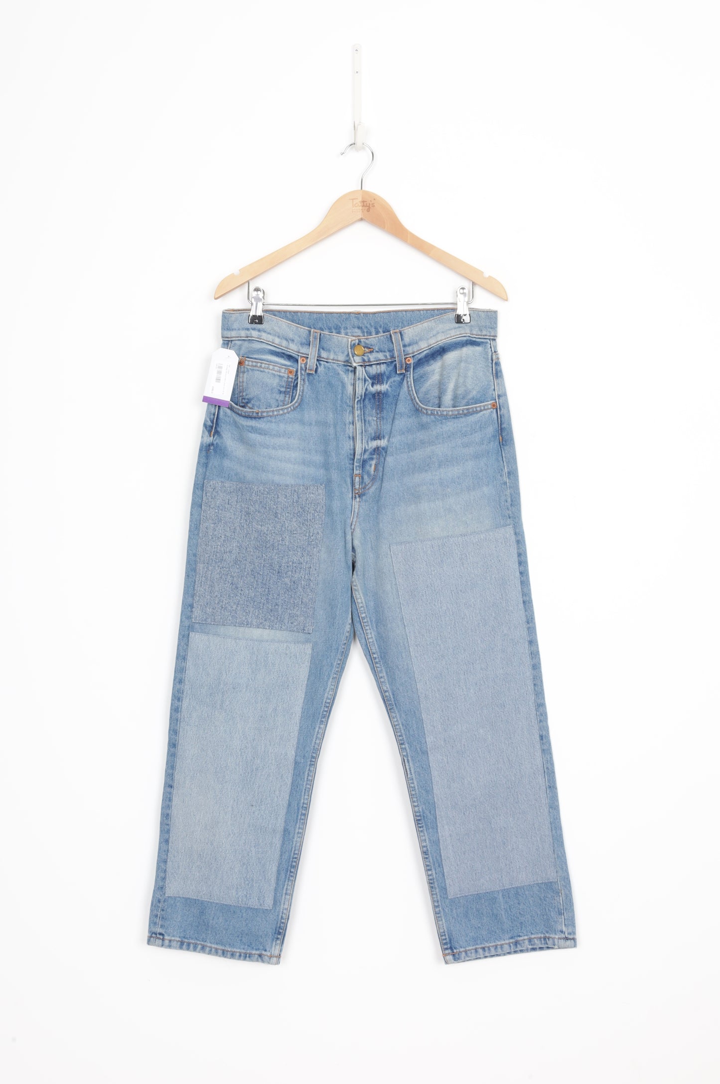 B Sides Womens Blue Jeans Size W 30