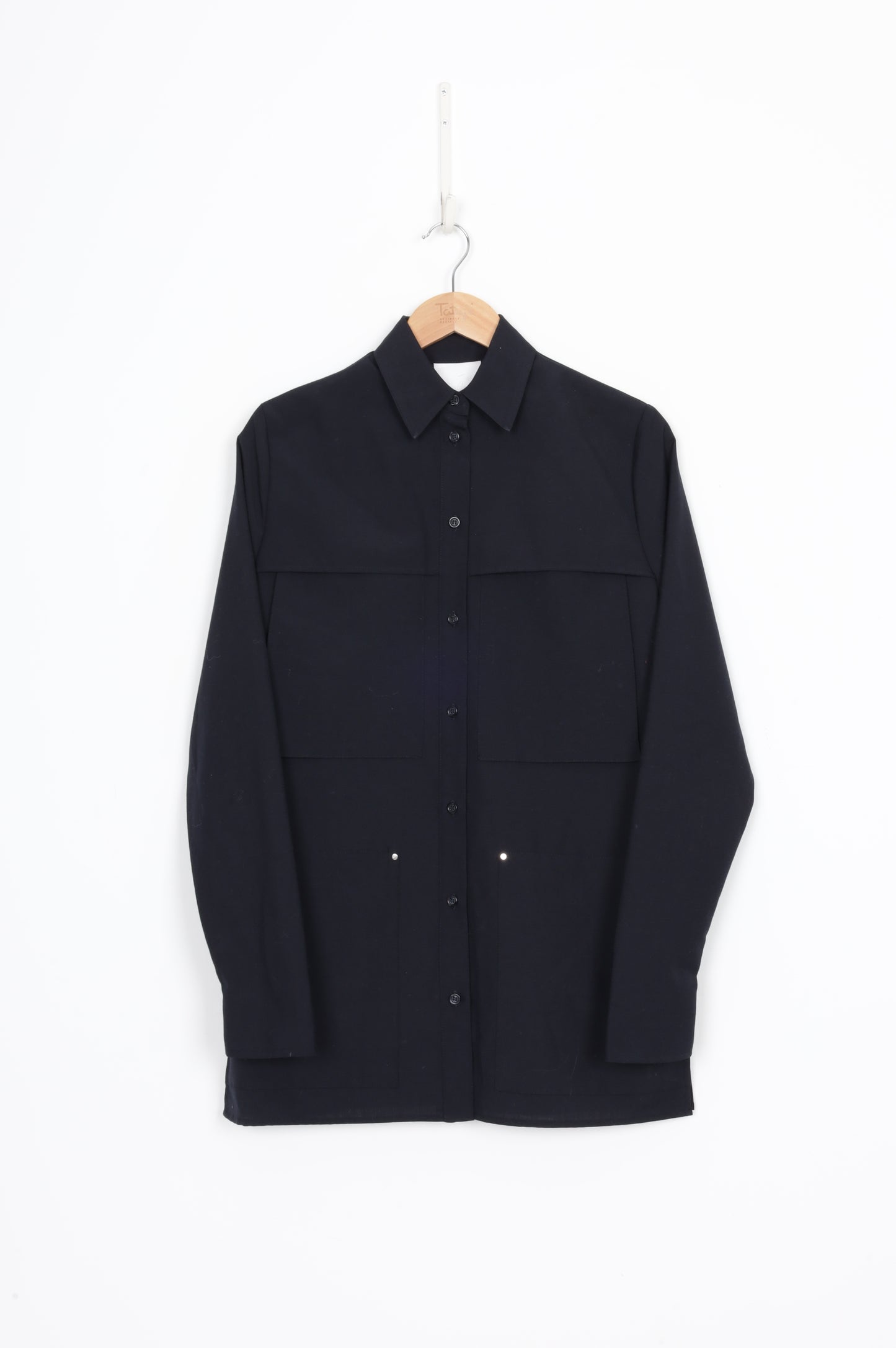 paris gerogia Womens Black Shirt Size XS