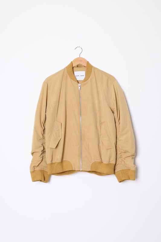 Samsoe Samsoe Womens Yellow Jacket Size M