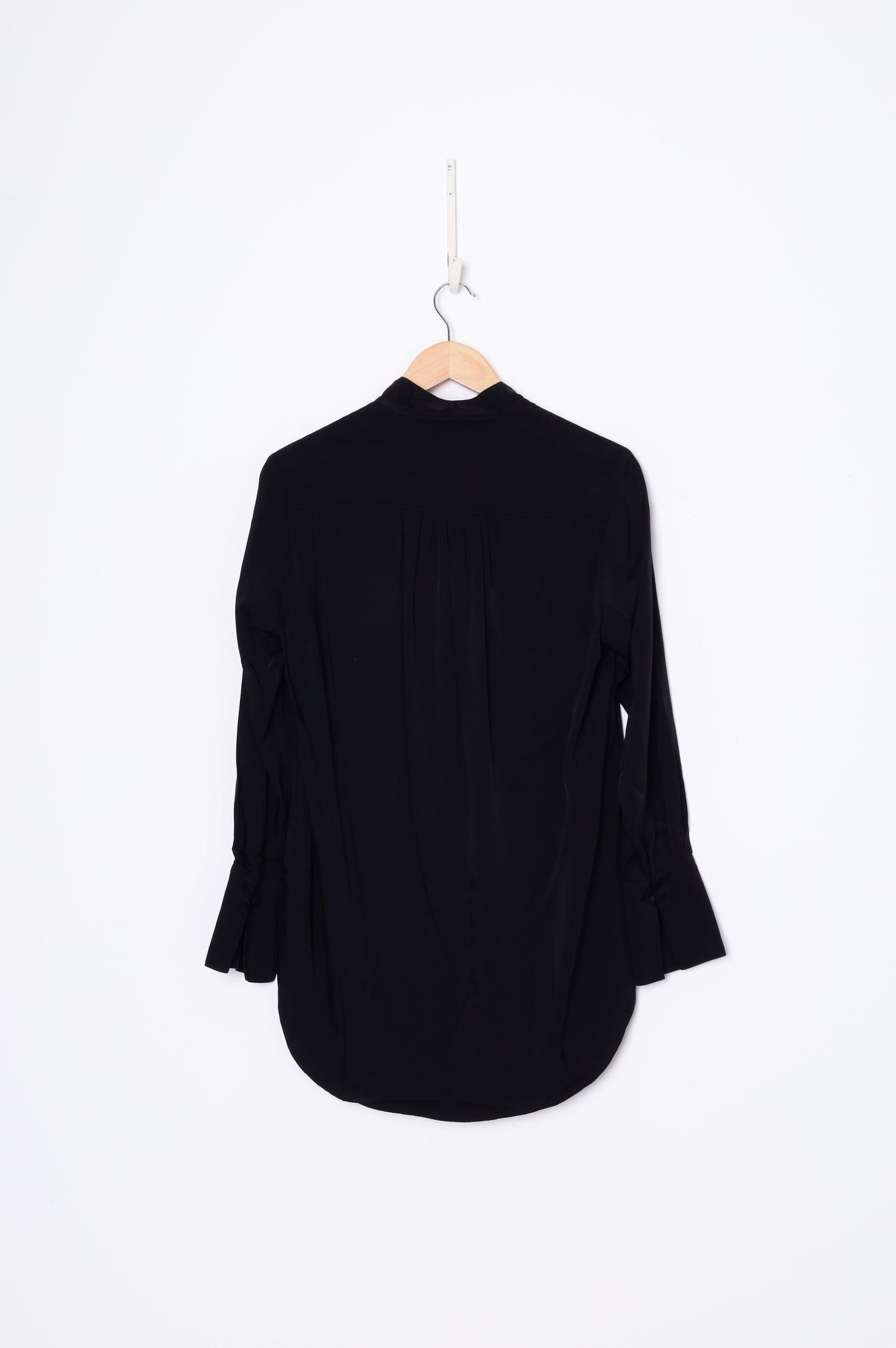 Caroline Sills Womens Black Blouse Size 8