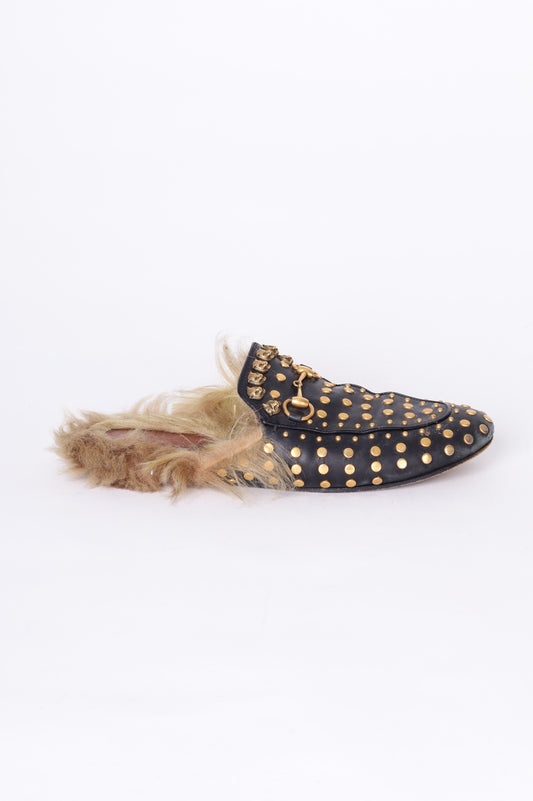 Gucci Womens Black Shoes Size EU 39