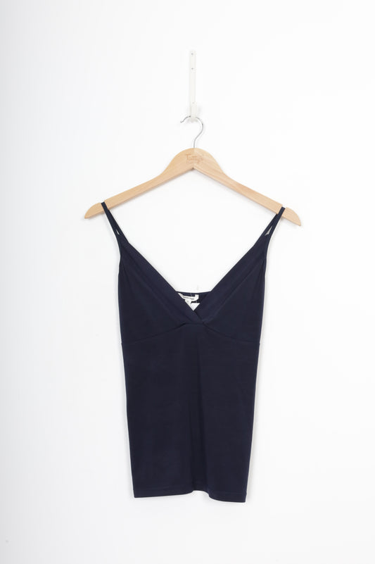 juliette hogan Womens Blue Top Size M