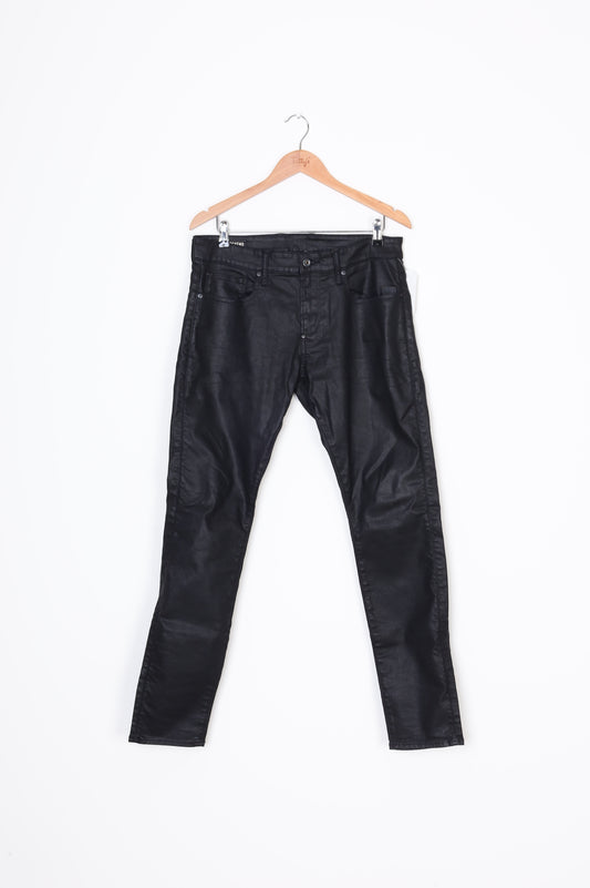 G Star Raw Mens Black Jeans Size W 33
