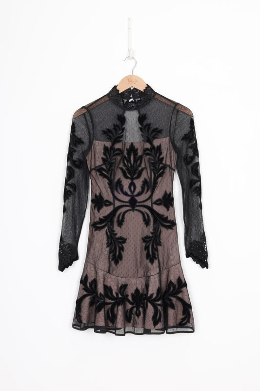 Karen Millen Womens Black Dress Size 36